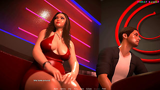 Friendly Housewife by White Foam - Young Couple Goes for the First Time at a Swinger Club 16