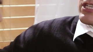 Gina Valentina Finesses facial from her hot teacher