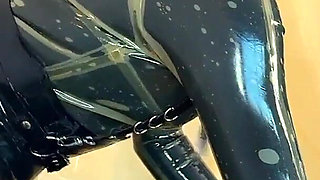 Latex Bag Mistressae & Miss Lilly Edging Threesome