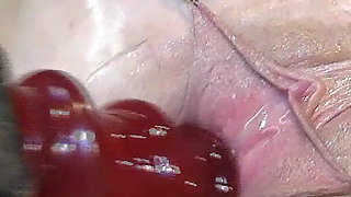 Far Spread Pussy Fucked by Machine 328 E