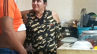 Fucking in the Kitchen with the Maid