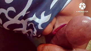 Try Not to Cum Challenge. an Extreme Closup Blowjob and Cum Swallowing by a Horny Village Girl