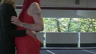 Dirty Street Slut Gets It for Me in the Parking Lot