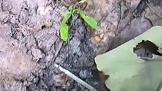 Dumb Brunette Broke Her Bike in the Woods & Pay with Her Pussy for the Repair! Doggystyle Fuck