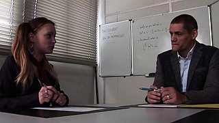Teen Girlfriend Hottie is a Handjob and Hardcore Loving Slut