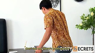 My Boss’s Wife Fucks Her Stepson Behind His Back – Rough Anal & Hot Milf Action