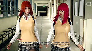 Explore all the wild animated porn games with a sexy redhead and an Asian girl
