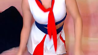 Balomiri Bianca Nicoleta Romanian redhead feet view