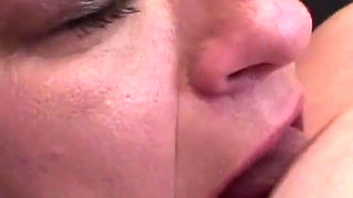 Mature Housewife with Big Tits Stuffs Her Pussy with a Big Dildo