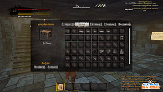 Ep7: Building the Stone House Kitchen, Bed & Bath in Wicked Island (gameplay)