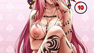 Voiced anime joi, genshin impact, female dom