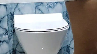 Newly Married Indian Wife Sonali with Her Husband on Wedding Night in Hotel Bathroom Part 1