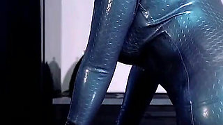 Hot Latex Mistress Arya Grander Sexy Compilation, Rubber Fetish and Positive Femdom