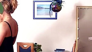 Blonde Gilf with Big Natural Tits gets Fucked when the Man is gone