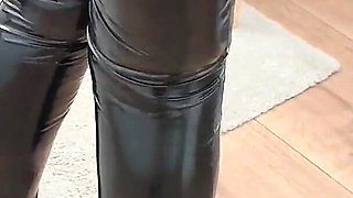 Alice Maze MILF Public Leather Shiny Fetish CEI Pussy Juicy