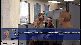 The office wife #20 - A Stranger cum all over Stacy's ass.