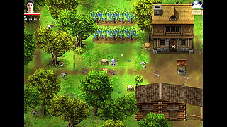 Milking a Busty Cow Girl