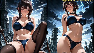 Car Toon, Hentai Anime And Anime Girl - Megumin In A Hot Night Of Passion And Lust