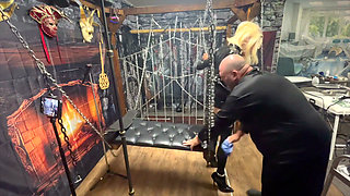 Part 3:- Melanie's First Time in the Dungeon with Lanista Bear and Domina Satana.