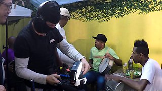 Black and white college babes getting fucked hard