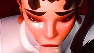 Overwatch Vendetta Sloppy Blowjob POV 3D Animation Rule34