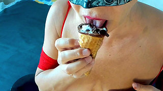 MILF Free Use Cock Eating Sperm CFNM