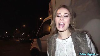 Public Agent - facial smut