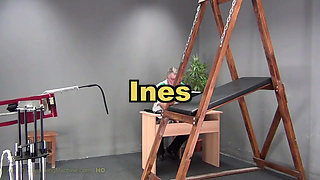 Ines Spanking Machine - Pussy Whipping
