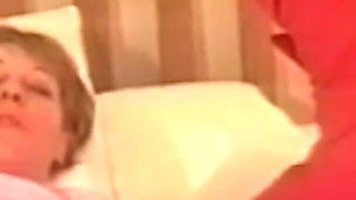 This Mature Woman Masturbates and Dreams of Being Pounded by Two Men.