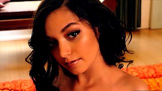 Hot teen Eden Arya shows her sweet pussy