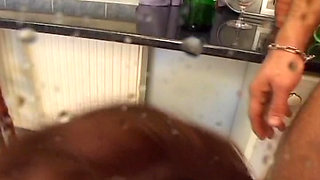 Pretty Redhead Doll Sips Sperm After Hardcore Fuck