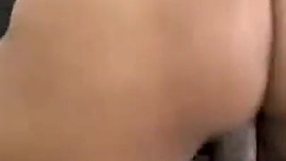 Black and Chunky Slut with Big Tits Gets Slammed by a Big Black Cock