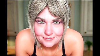 Young Worker and 60 Yo Big Tits Horny Granny Woman