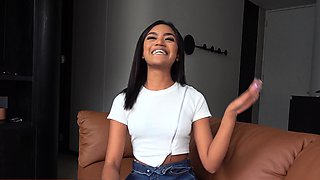 Petite 18yo Latina Tight Pussy Stretched