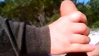 Beach Handjob Amateur Compilation