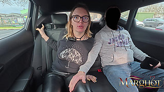Cuckold Husband He Drives While His Lover Takes Me From Behind