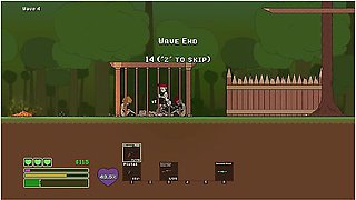 Pixel Baddy Gets Bred And Mind Broke By Huge Orc Cock - Car Toon