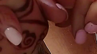 Feet Fetish Panties Fetish Toes Massage Oil on Feet Watch with Headphones Footfetish Ginnagg