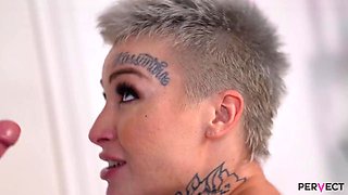 Tabitha Poison Gets It In Ass and Pussy, Then a Huge Facial!