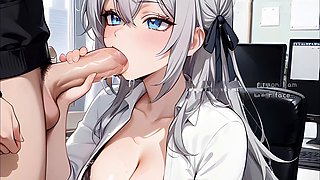 Anime alya, office joi, office fuck