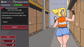Big boobs big ass girl fucks two huge cocks - barely working gameplay level 2