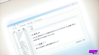 Explosive Aya and Hinata at bukkake scene