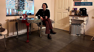 Lady Medea Hard Cock Vacuuming Verbal Humiliation