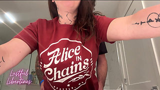 Quiet Fucking in the Bathroom