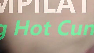 Mouthful of Cum Compilation - Sucking Hot Cum Part 2