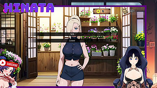 I spy on HINATA while she EXERCISES in the HOSPITAL with a gown and bathrobe, everything is transparent