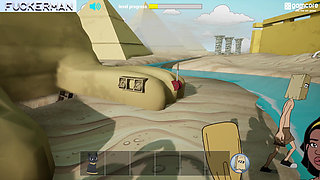 Complete Gameplay - Fuckerman, Boobs Of Egypt 0.1