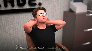 Beautiful Office MILF Fucked and Creampied by a Nerdy Errand Boy