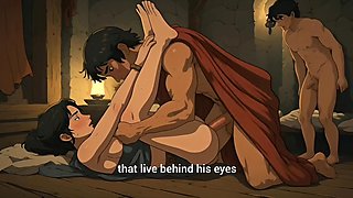 AI generated hentai compilation with Roman solider fucking a girl near their cuck husbands