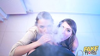 Alexis Crystal and Steve Q's college party girls xxx by Fake Hostel